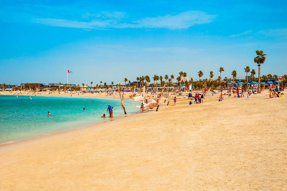 La Mer Jumeira beach, Dubai