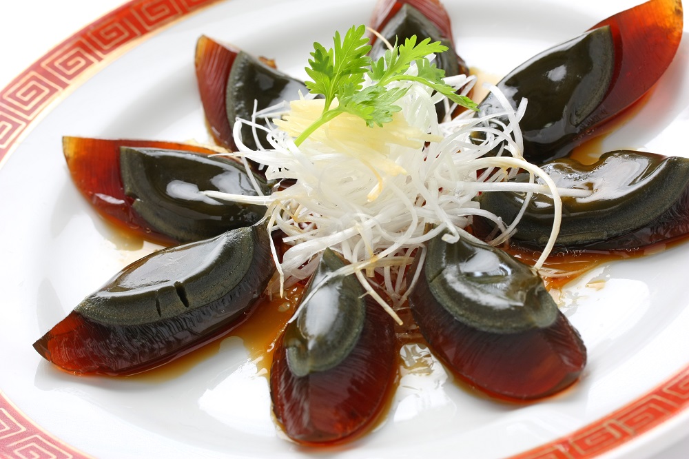 столетнее яйцо, китайская кухня