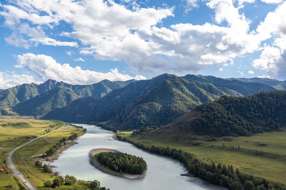 Алтай, река Катунь